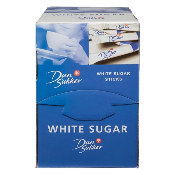 Sukkersticks DANSUKKER hvit 4g (225)