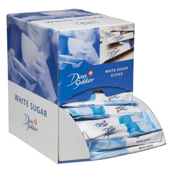 Sukkersticks DANSUKKER hvit 4g (225)