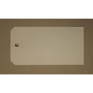 Merkelapper 14x7,3cm plast hvit (1000)