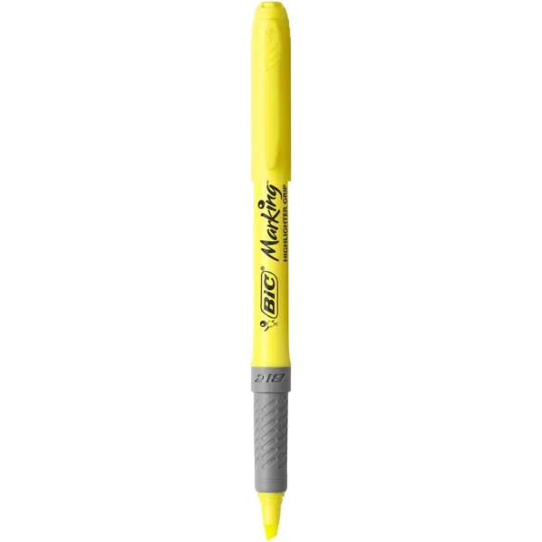Tekstmarker BIC Grip gul