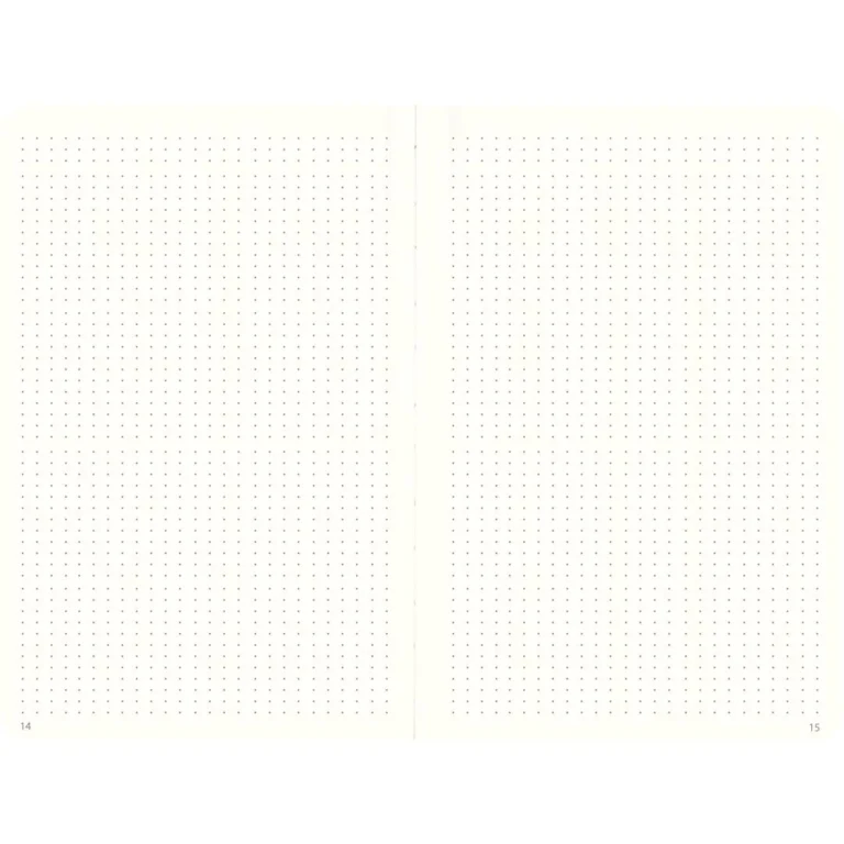 Notatbok BURDE DotNotes A5 udatert sort - Bilde 6