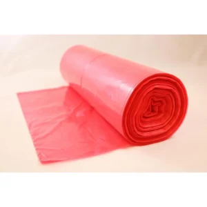 Avfallspose LD-PE 60x90cm 18my rød (125)