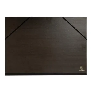 Strikkmappe EXACOMPTA A3 kraft 3kl sort