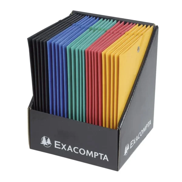 Strikkmappe EXACOMPTA 12x16cm 3kl ass.