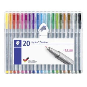 Fineliner STAEDTLER Triplus ass (20)