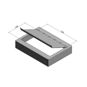 Topp/sekkeskjuler RØROS FE65+50Llokk max