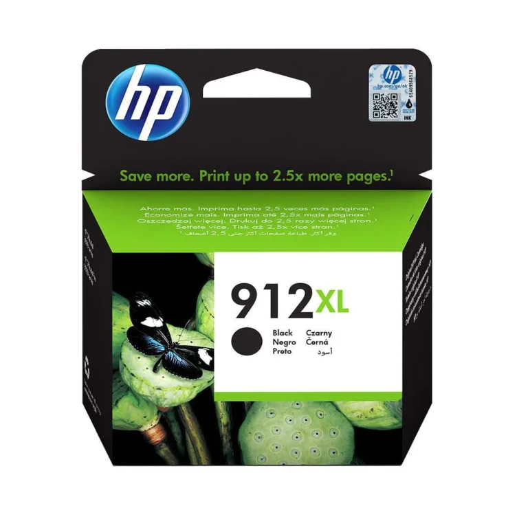 Blekk HP 912XL 3YL84AE Sort