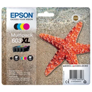 Blekk EPSON 603XL C13T03A64010 CMYK (4)