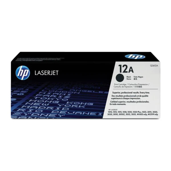 Toner HP Q2612A 2K sort