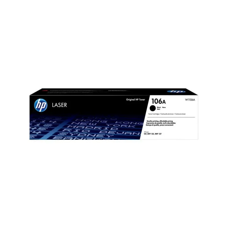 Toner HP W1106A 106A 1000s sort