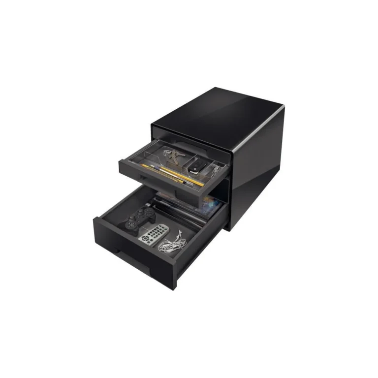 Skuffekabinett LEITZ Wow 4 skuffer sort - Bilde 2