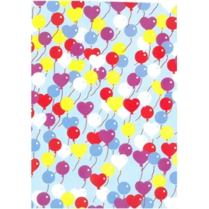 Gavepapir 70cmx10m Hearts