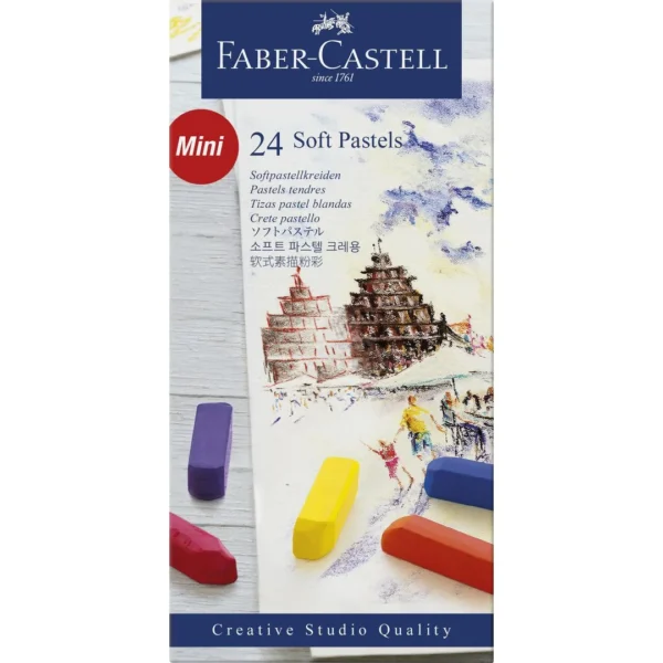Softpastellkritt FABER CASTELL(24)