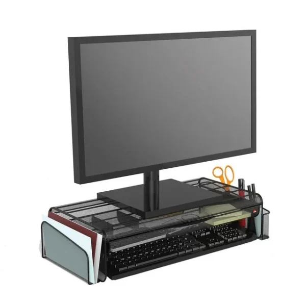 Skjermholder ALBA mesh sort