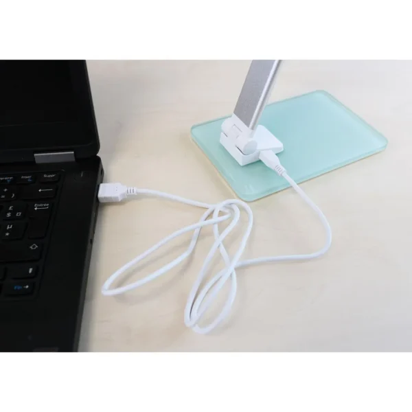 Lampe UNILUX LED Popy hvit