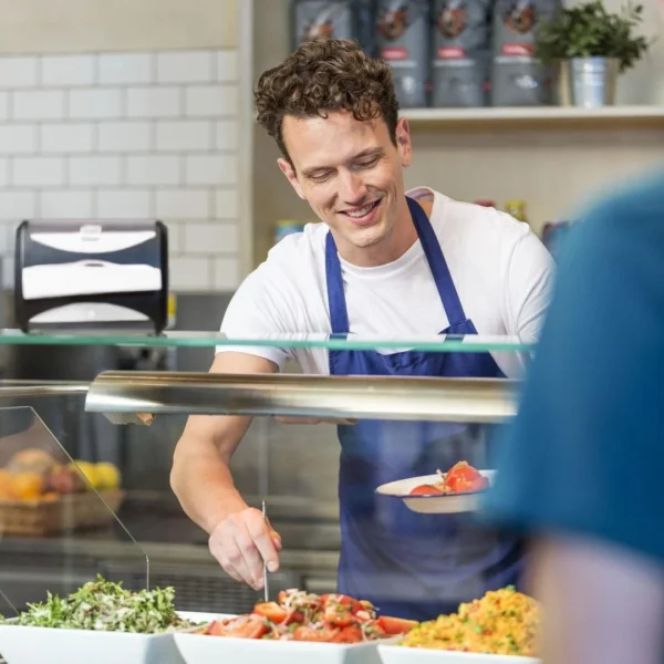 Dispenserserviett TORK N4 1L hvit (1125)