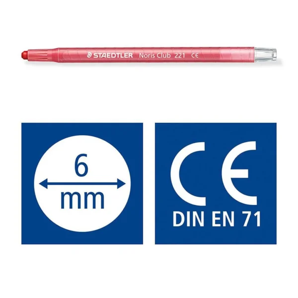 Fargeblyant STAEDTLER Noris skru (12)