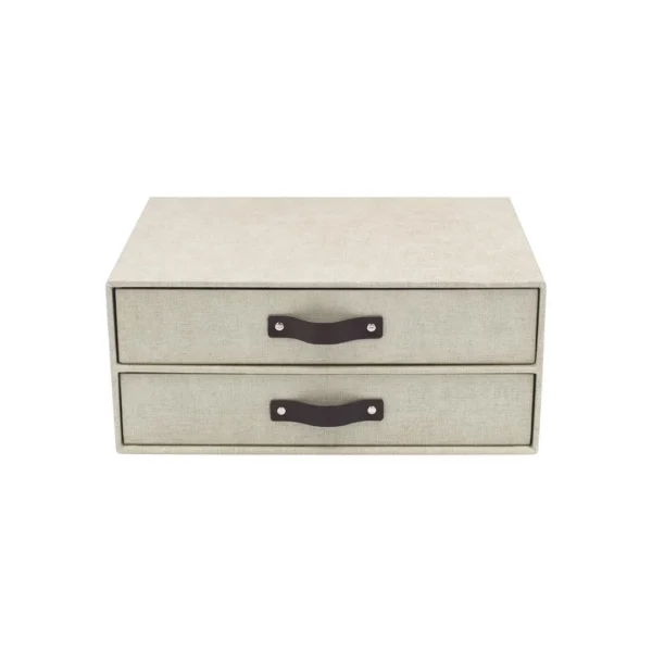 Skuffekabinett BIGSO Birger A4 2 sk. lin