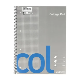 Spiralhefte BANTEX A4 70g 70ark rutet