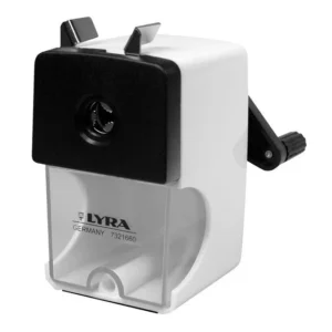 Blyantspisser LYRA bordmodell sort/hvit