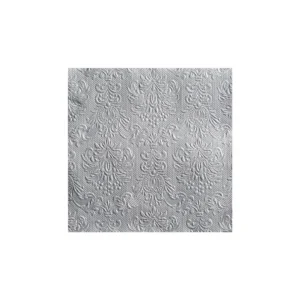 Serviett EDELWEISS 33cm sølv (15)