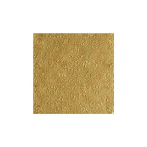 Serviett EDELWEISS 33cm gull (15)