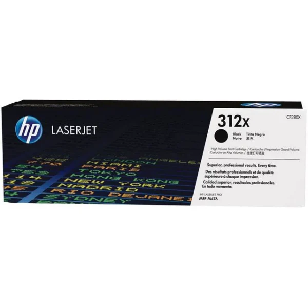 Toner HP CF380X 312X sort