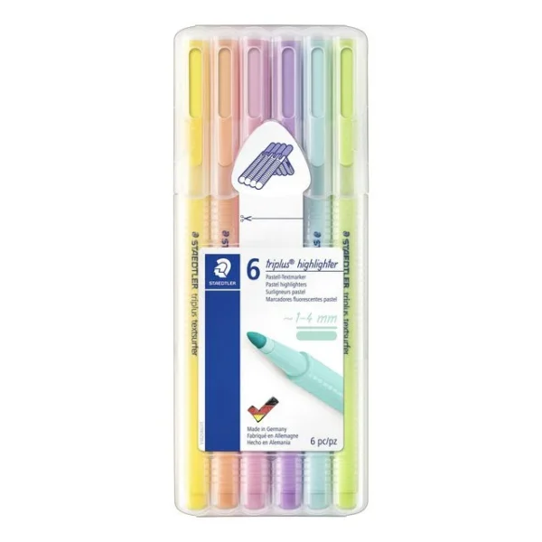 Tekstmarker STAEDTLER Triplus Pastel (6)