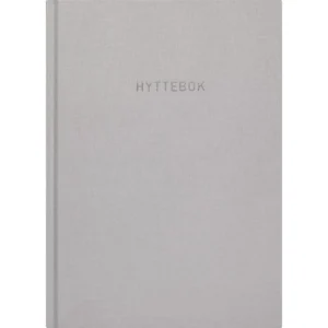 Hyttebok GRIEG 192S. Ulinj. Tekstil Grå