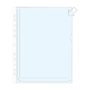 Plastlomme A4 L-åpn. eksp 180my (25)