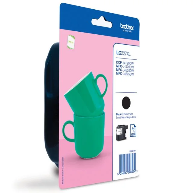 Blekk BROTHER LC227XLBK HC sort