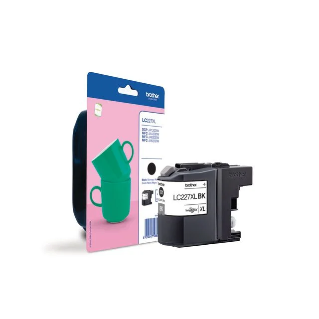 Blekk BROTHER LC227XLBK HC sort - Bilde 2