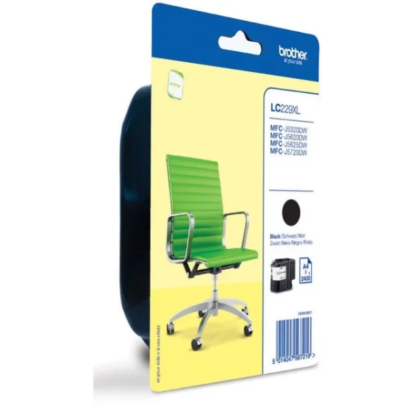 Blekk BROTHER LC229XLBK HC sort