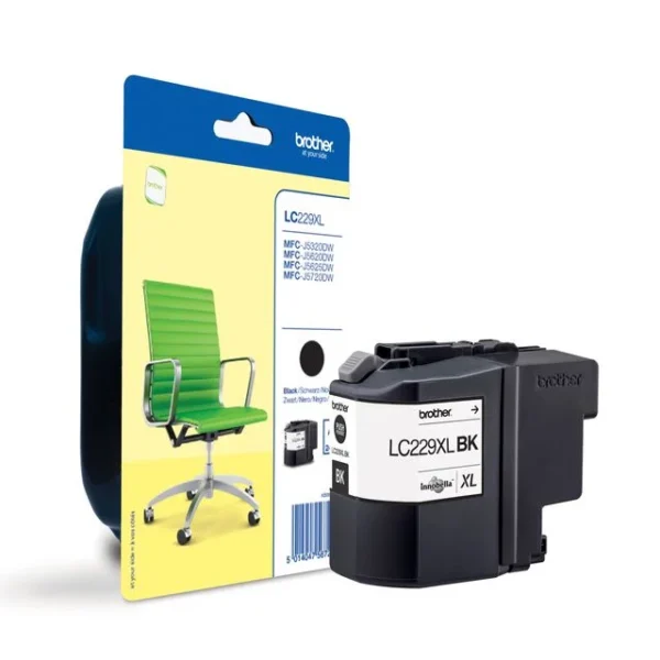 Blekk BROTHER LC229XLBK HC sort