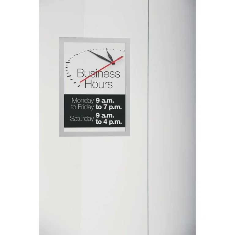 Ramme DURAFRAME SUN A4 selvk sølv (2)