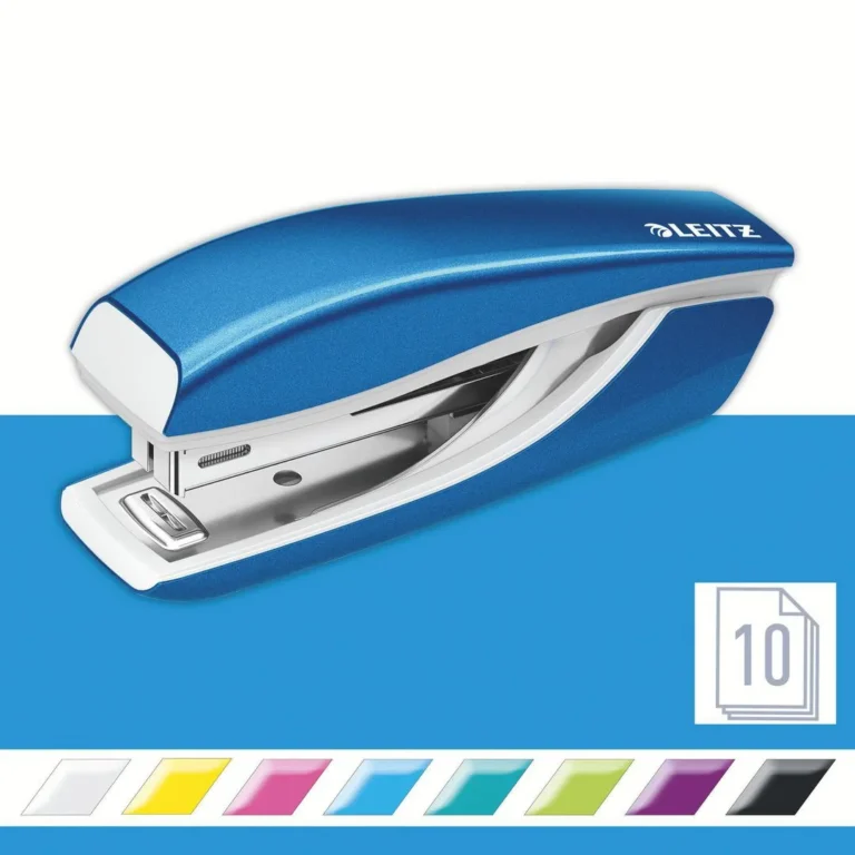 Stiftemaskin LEITZ Wow mini 10a blå - Bilde 2