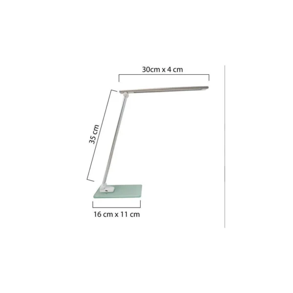 Lampe UNILUX LED Popy hvit