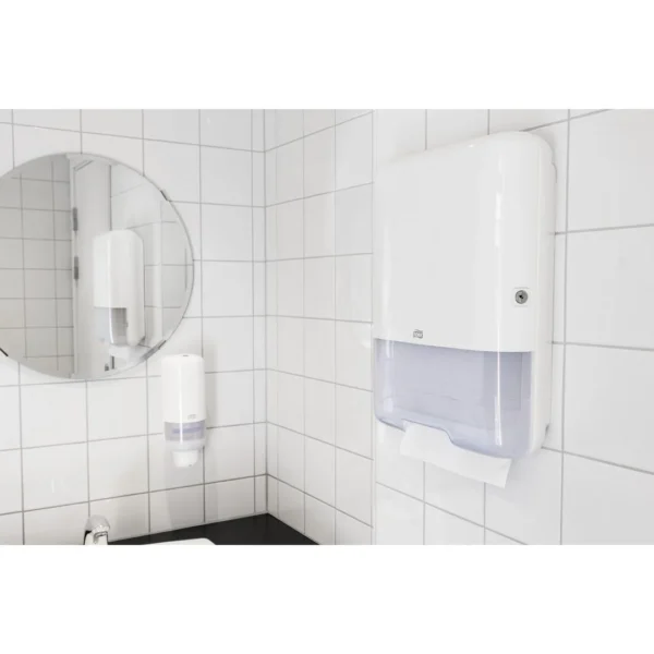 Dispenser TORK tørk singlef mini H3 hvit