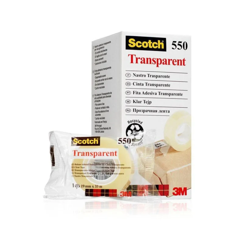 Tape SCOTCH 550 19mmx33m transparent (8) - Bilde 2