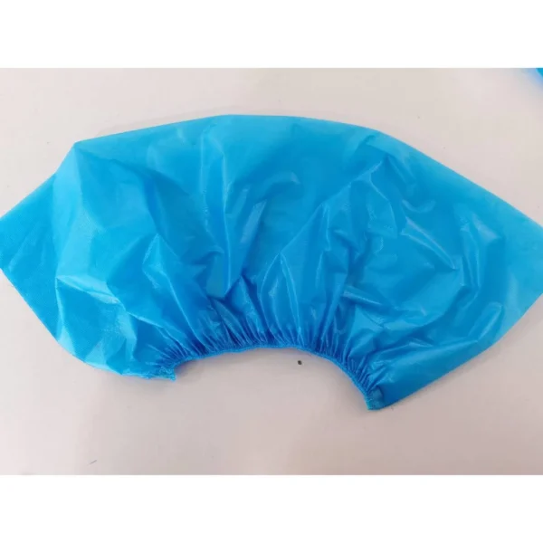 Skoovertrekk CPE 25my 40x15cm blå (100)