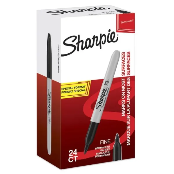 Merkepenn SHARPIE F sort (24)