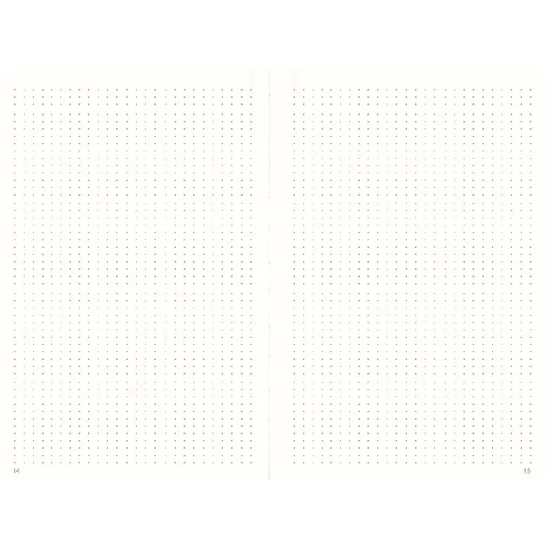 Notatbok BURDE DotNotes A5 udatert sort - Bilde 8