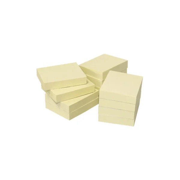 Notatblokk INFO 40x50 resirk gul (12)