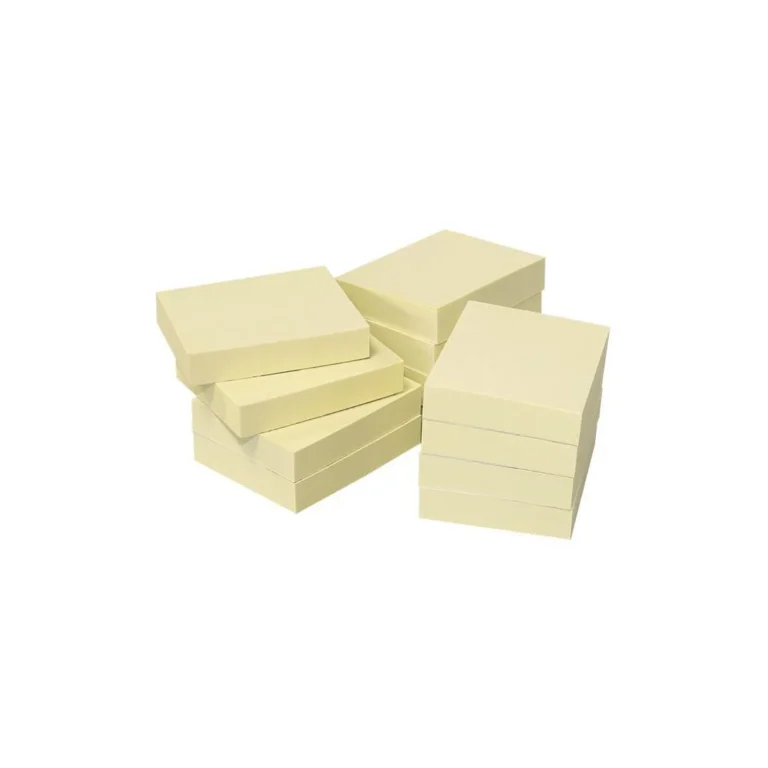 Notatblokk INFO 40x50 resirk gul (12) - Bilde 2