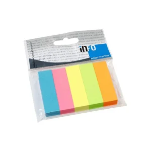 Bokmerke INFO 15x50 assortert neon (5)