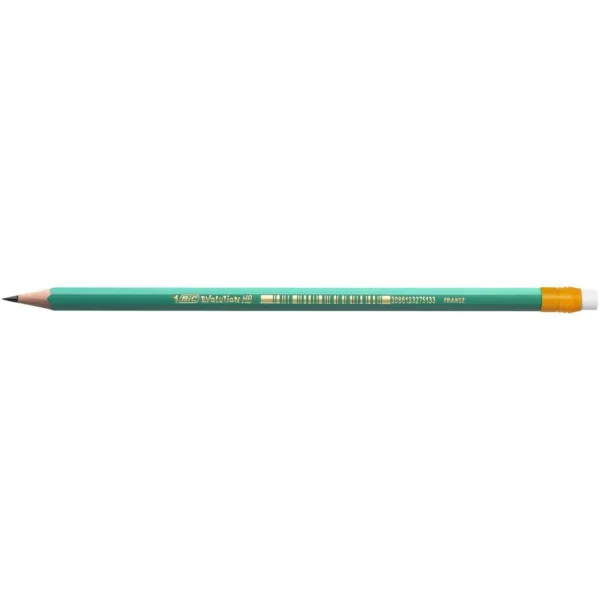 Blyant BIC ECOlution 655 HB m/viskelær