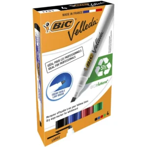 Whiteboardpenn BIC Velleda 1754 ass (4)