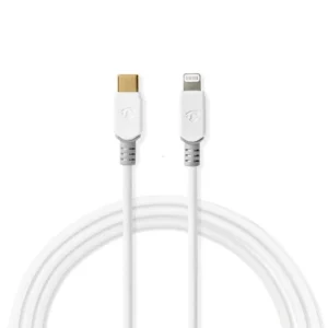 Kabel NEDIS USB-C til lightning 1m