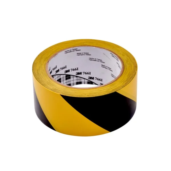 Varseltape 3M 766 gul/sort