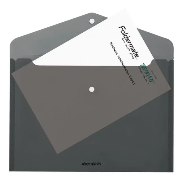 Dokumentmappe FOLDERMATE PP A4 sort